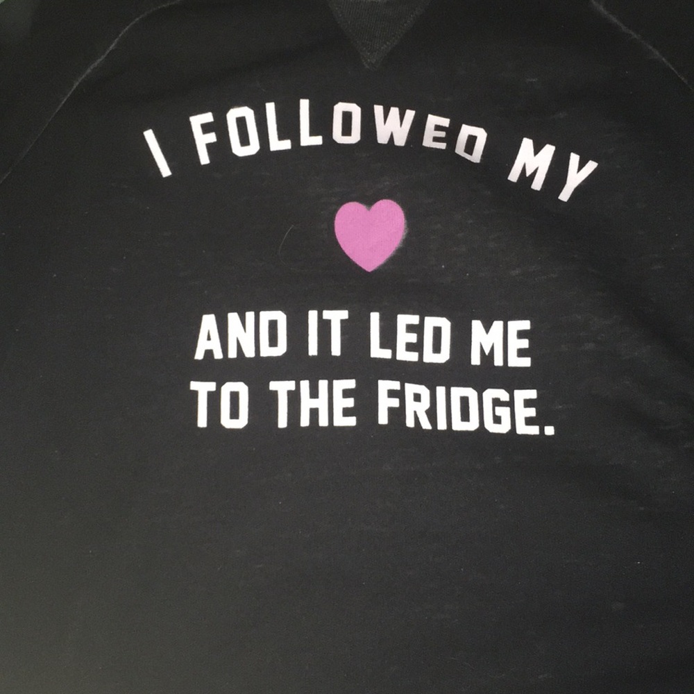 Black with gray specs sweatshirt